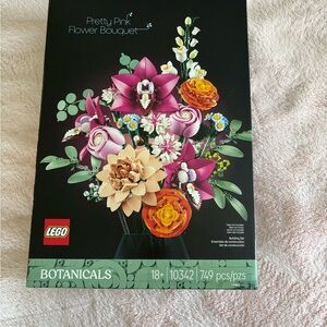 LEGO Botanicals Pink and Orange Floral Set